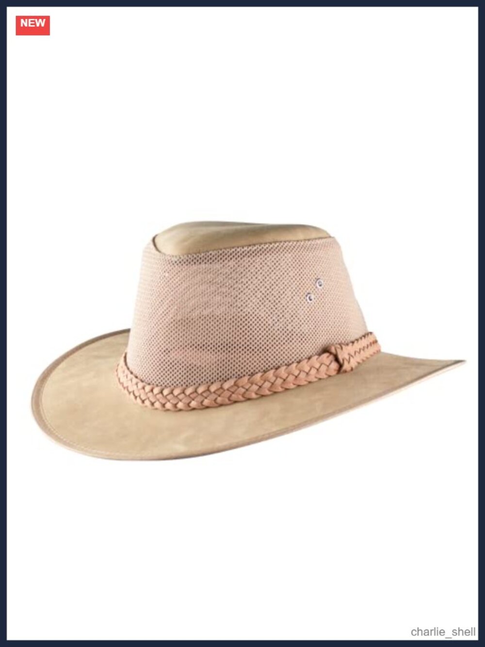 Mesh Safari Hat Wide Brim UPF 50+ Soaker Golf Sun Hat Outback Cap